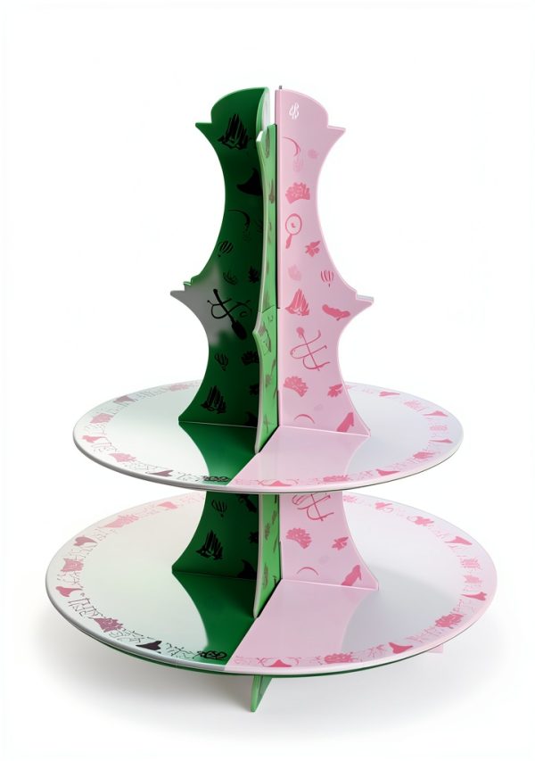 Cupcake Stand Pink Green Witch Tower Xo Fetti Plastic-8