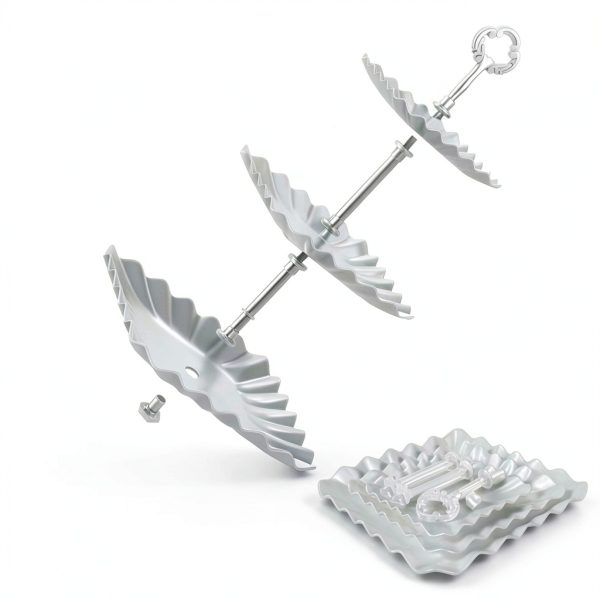 AIMSEAL Cupcake Stands Plastic Tiered Dessert Display Set-4