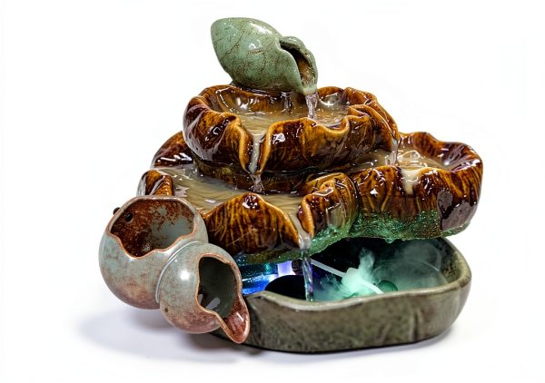Parliky Pond Water Spitter U-Shaped Spout Garden Fountain-2