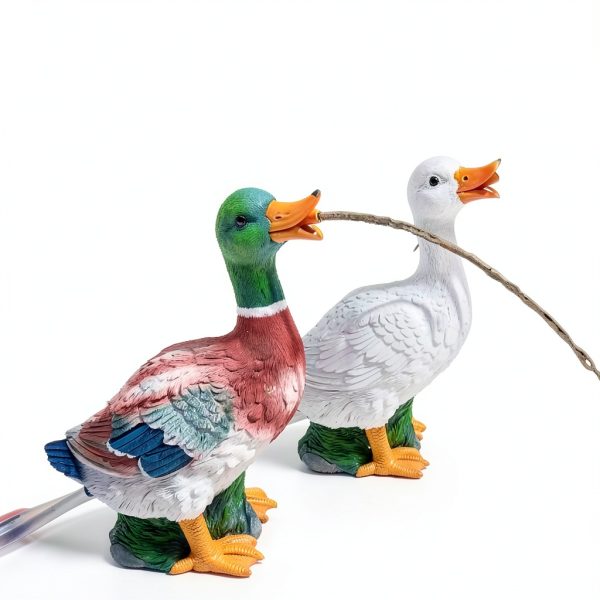Pond Water Spitter SRDCAIM Resin Garden Fountain-3