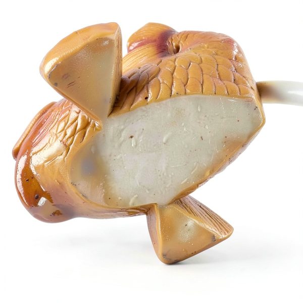 Koi Water Fountain by GYX shop Red Resin-7
