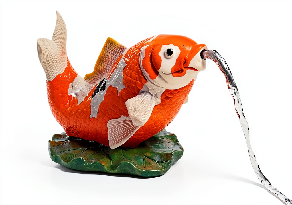 Hand-painted pond spitter kit