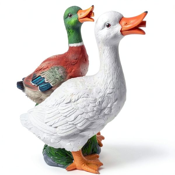 Pond Water Spitter SRDCAIM Resin Garden Fountain-4