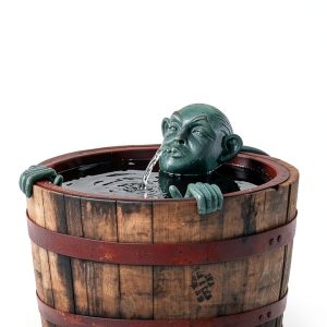 Custom Pro Green Above Ground Spitter Fountain-0