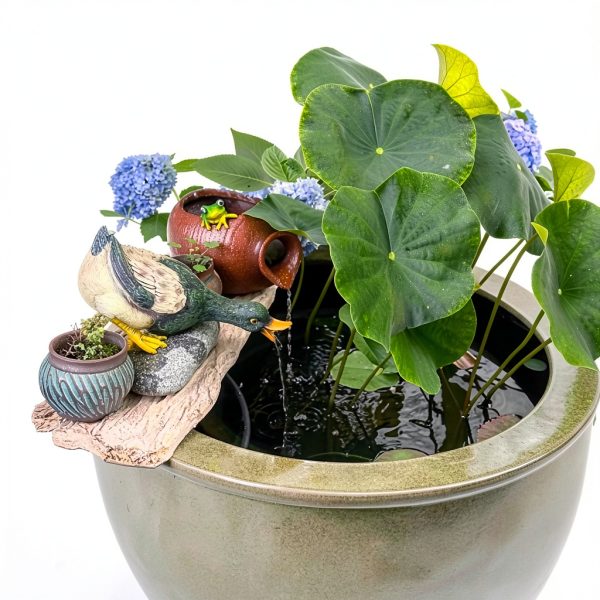 Water Feature Fountain for Koi Ponds SRDCAIM-4