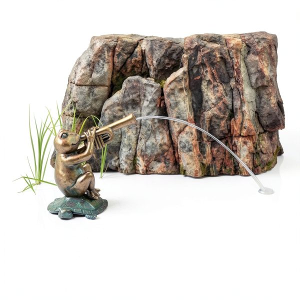 Aquascape Jazz Frog Spitter Polystone Pond Water Feature 13"-8