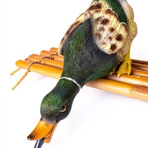 SRDCAIM Green Resin Pond Spitter Garden Decoration-0
