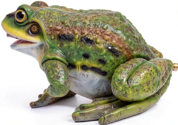 Happy Frog Pond Spitter by Green Vista Resin-2