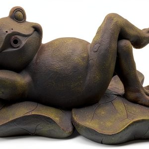 Cobalt Aquatics Pond Water Spitter Frog Resin Aerator Model 16000-0