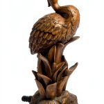 Beckett Bronze Pond Water Spitter Lighted Plastic-0