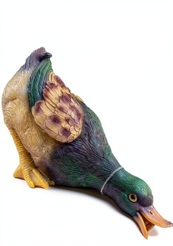 SRDCAIM Green Resin Pond Spitter Garden Decoration-3