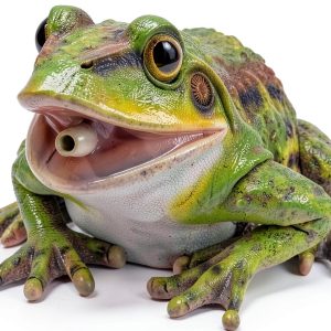 Happy Frog Pond Spitter by Green Vista Resin-0