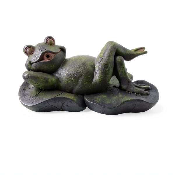 Cobalt Aquatics Pond Water Spitter Frog Resin Aerator Model 16000-3