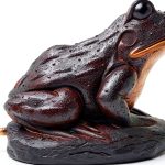 Sunnyside Polystone Frog Water Spitter Aerator Black Brown QW24000004-0