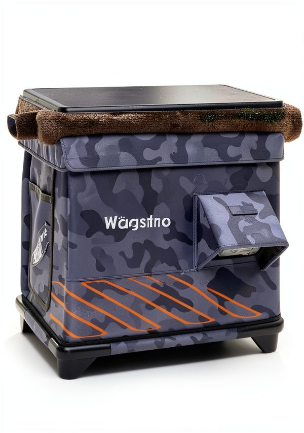 Wagstro Heated Cat House Outdoor Black Camo 256x165x18 Inch-4