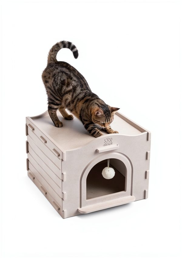 Indoor Cat House Apasiri Warm Insulated Durable Condo-5